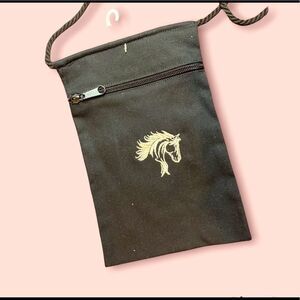 🖤𝅺🐴❤️new ZIPPER pouch❤️🐴🖤